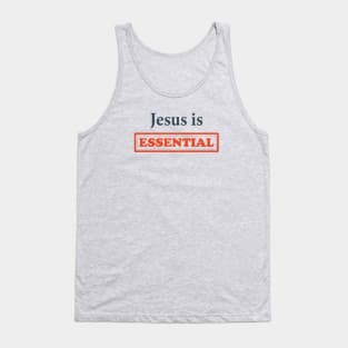 Jesus Is Essential Retro Tank Top
